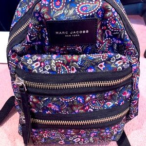 HOST PICK! Marc Jacobs Mini Paisley Biker Backpack